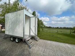 Toilet trailer hire