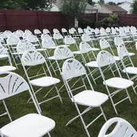 wedding ceremony chair set up