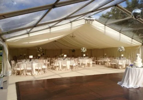 Clear roof marquee hire (1)