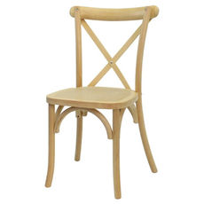 wedding chair oak crossback 