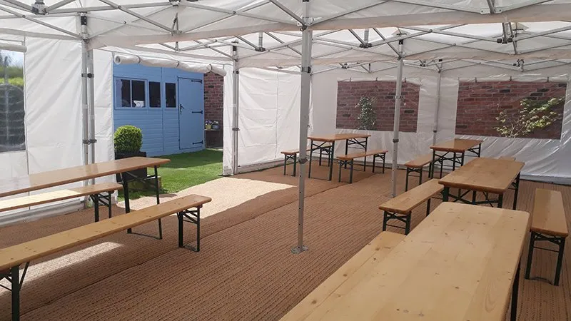 double 3x6m gazebo with benches.webp