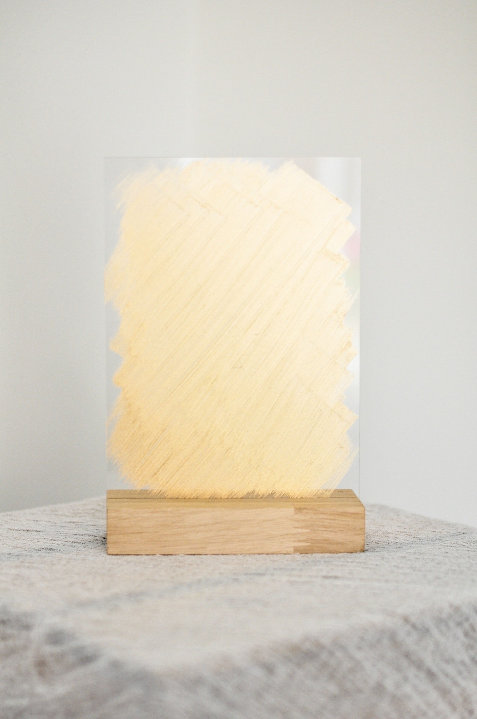 Gold Perspex Frames