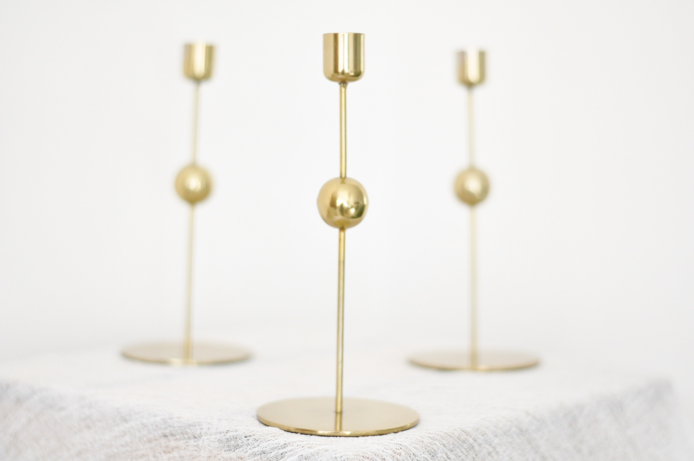 Gold Candle Sticks