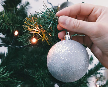 Christmas Tree Lights and Ornament