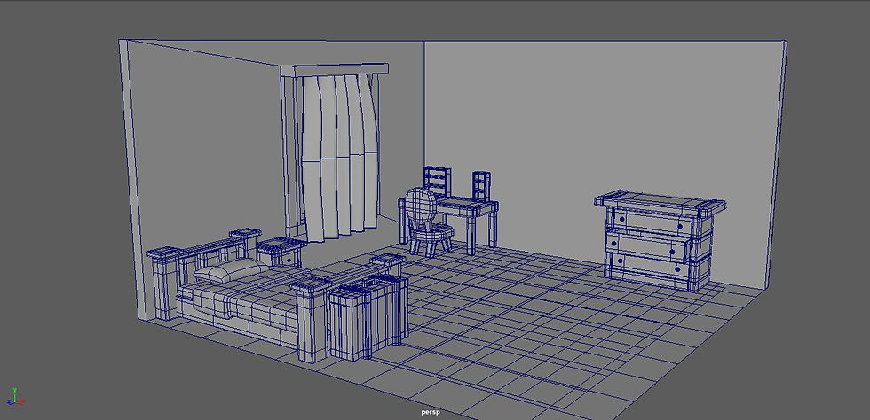 La chambre d'un geek