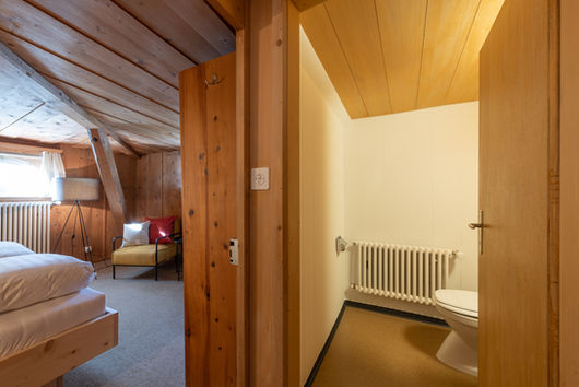 Schlafzimmer 2 und extra Toilette