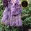 縮圖：🔥NEW LUXURY SAGA SKIN TO SKIN PURPLE AMETHYST SILVER FOX PARKA COAT 3XL+