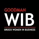 Brock Women in Business Logo - Black Background_White Text