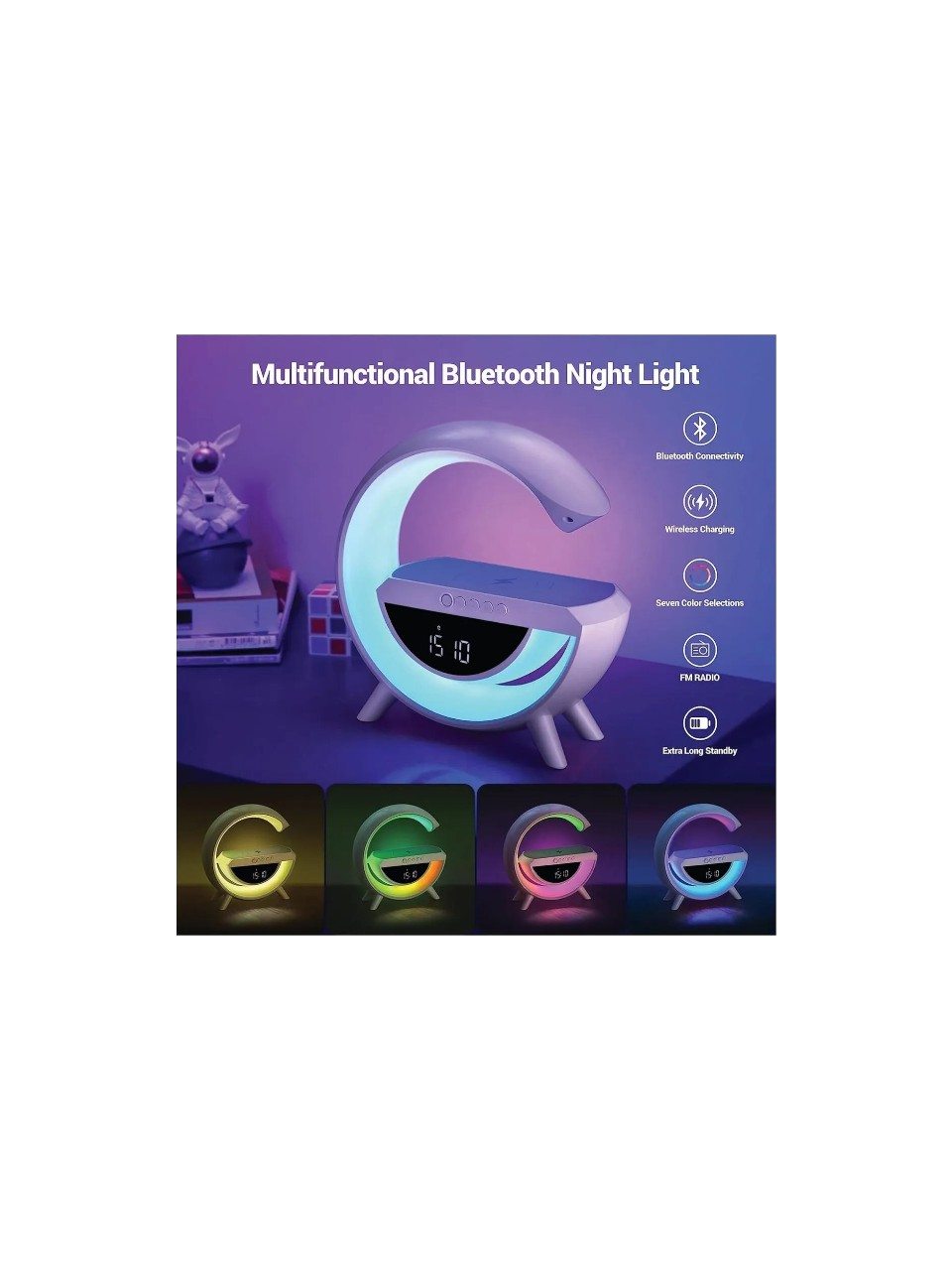 Küçük resim: Qasul HM-2307 Bluetooth Hoparlör ve Şarj Standı