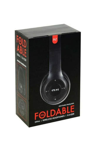 SW44 Mikrofonlu Bluetooth Kulak Üstü Kablosuz Kulaklık 5.0+Edr Extra ...