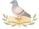 Pigeon Perched on Open Book (3).png