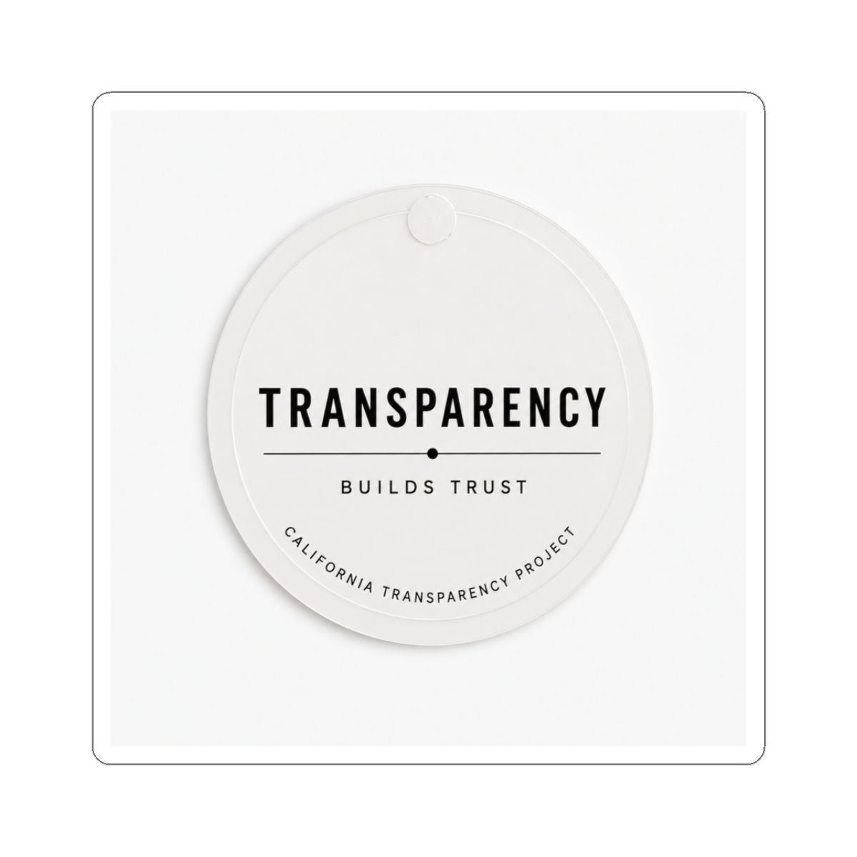 Transparency Symbol Sticker