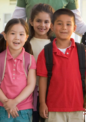 Teacher and Kids