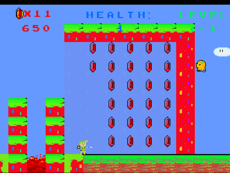 I have added new features to my platformer game.