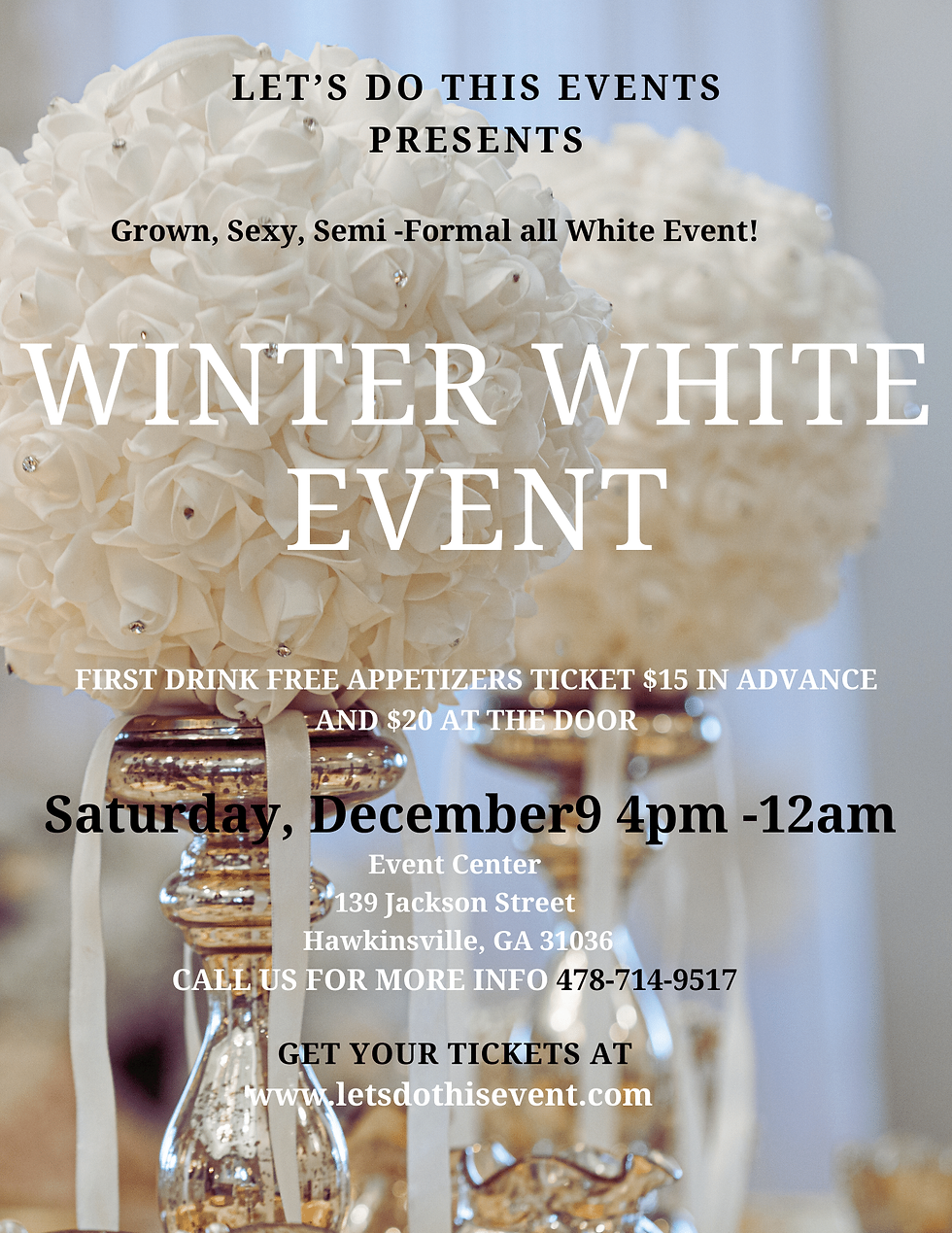 Winter White Event!!