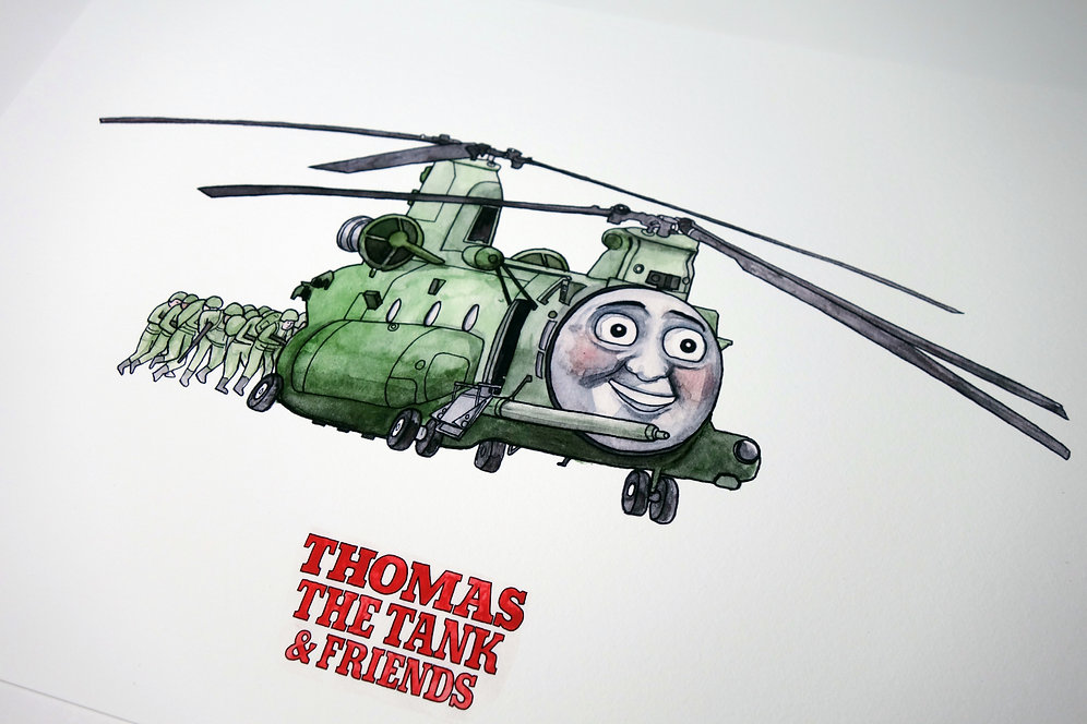 Chinook Helicopter - Thomas the Tank - Limited edition ...