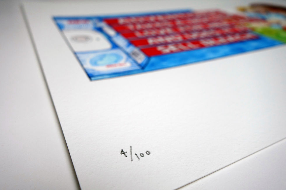 Thumbnail: Advertising - Limited edition giclee print