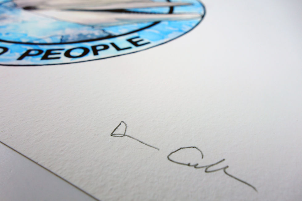 Thumbnail: Dolphins Are Bad People - Limited edition giclee print