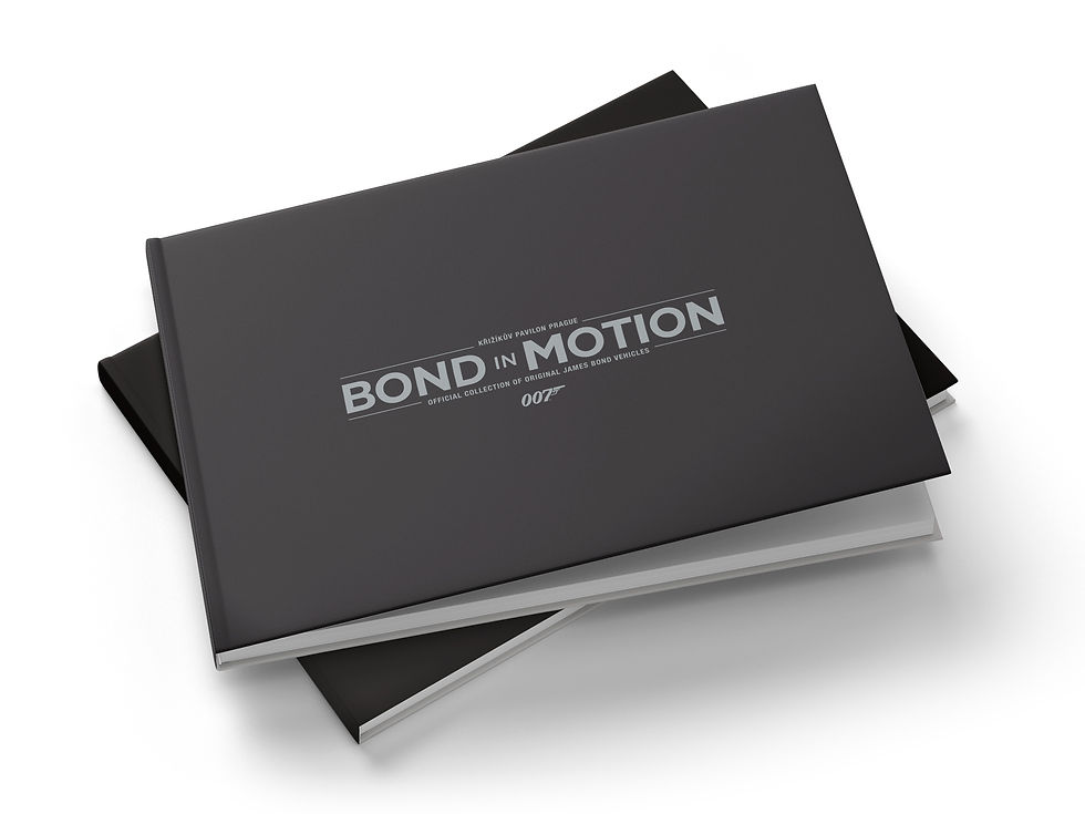 Bond in Motion Prague Book