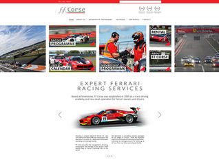 FF Corse Racing Website