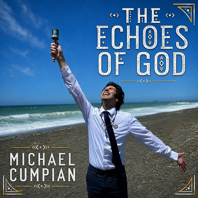 The Echoes of God Album Cover with photo of Michael.jpg