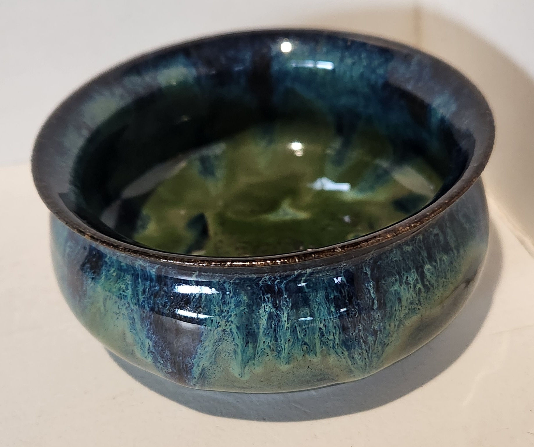 Little bowl with floral imprint