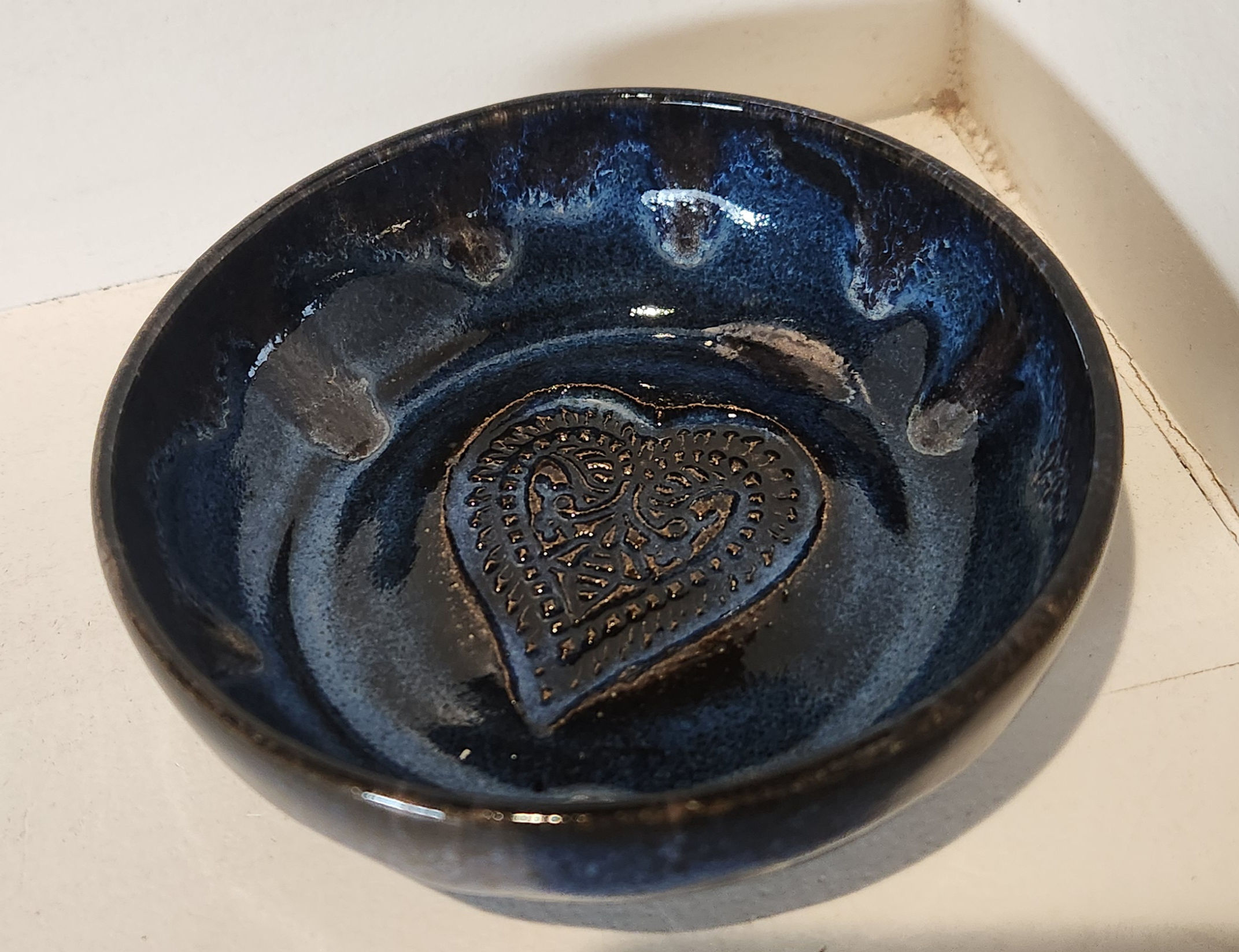 Little bowl with heart imprint