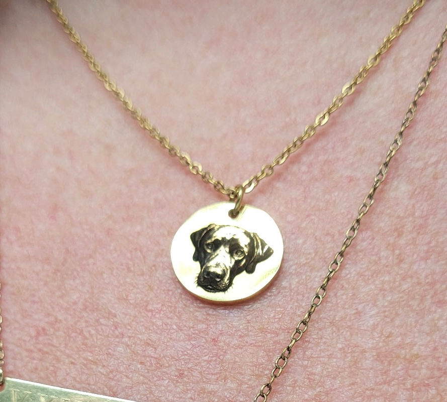 Thumbnail: Dog Charm Necklace