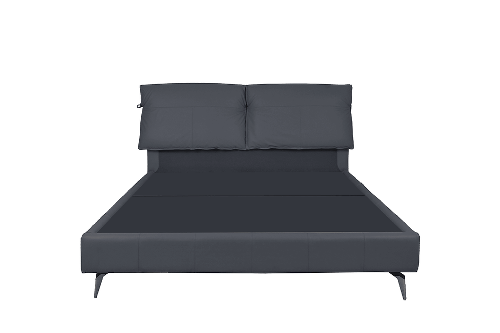 縮圖：全牛皮床架