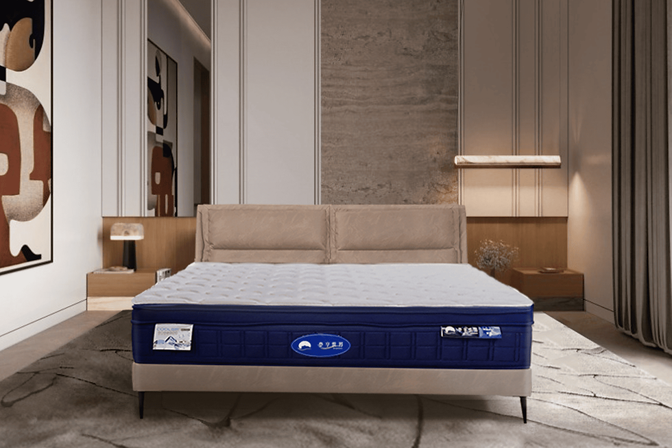 全苯染牛皮床架