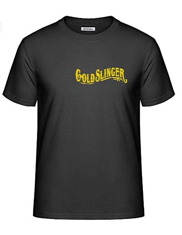GoldSlinger Black T-Shirt