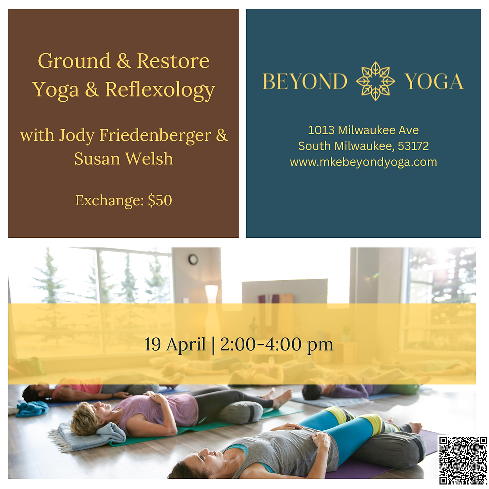 Yoga + Reflexology Workshop