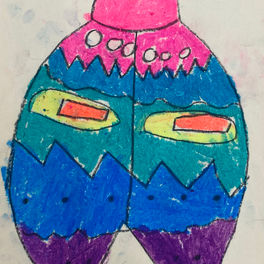 Quajah Adams, Symmetrical Insect, Kindergarten.jpg