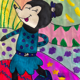 Marleigh Daugherty.Pop Art Minnie Mouse.JPG