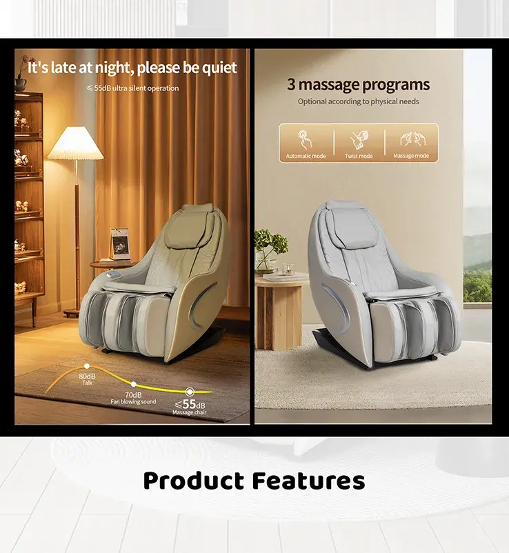 Thumbnail: Aurelius Massage Chair - Grey