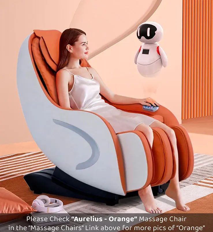 Aurelius Massage Chair - Orange