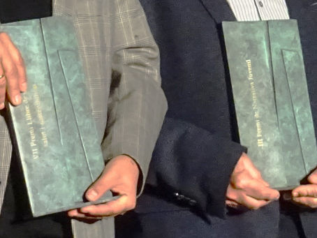 Trofeos para los Premios Literarios Ciudad de Benicarló