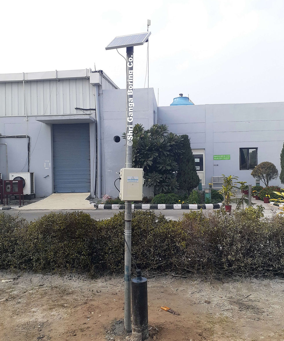 Piezometer Installed at Denso India