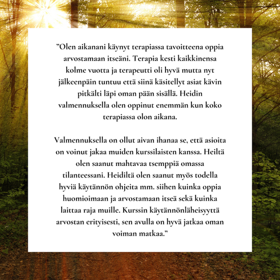 Asiakaspalaute Lempeyden Voima