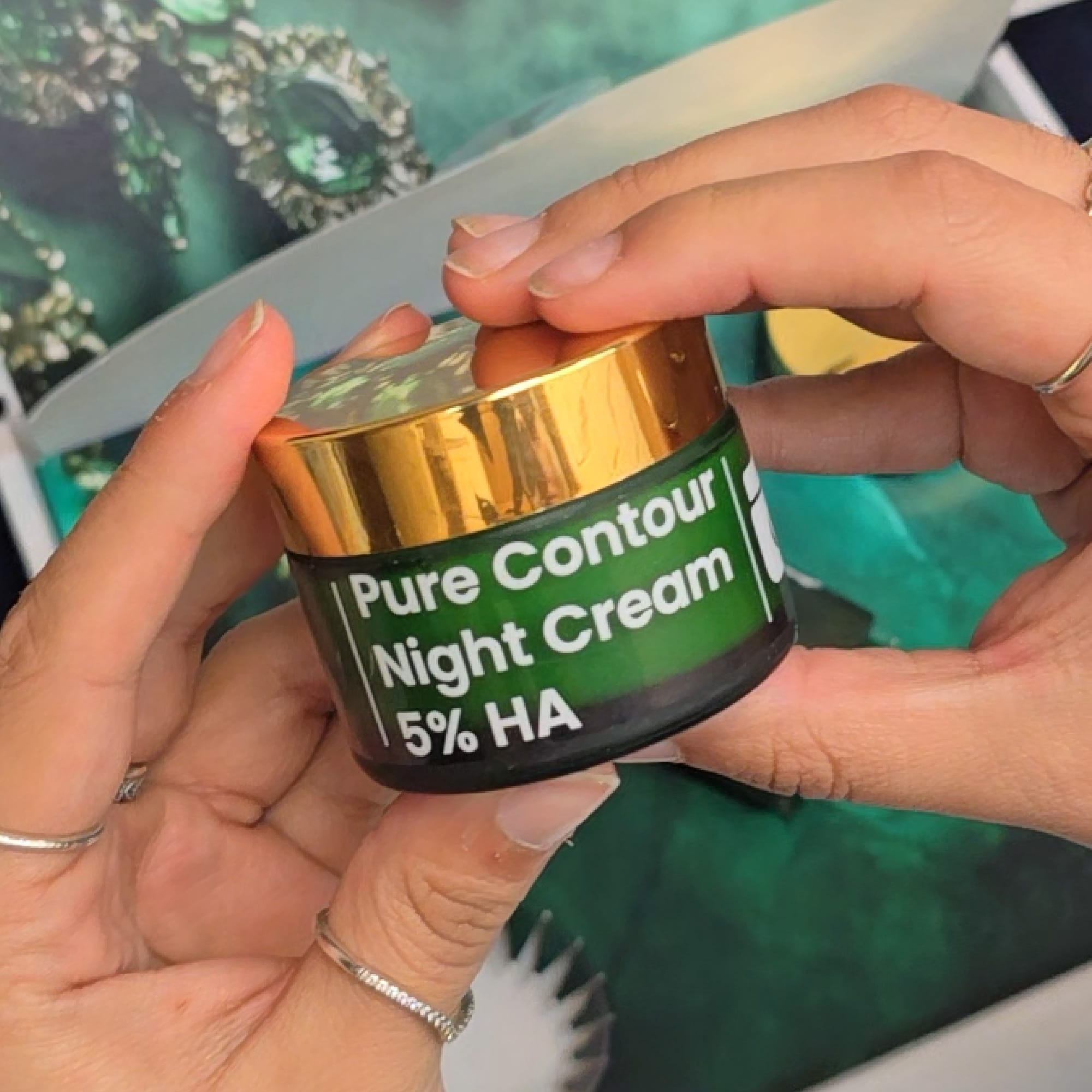 Pure Contour home care cream and packaging