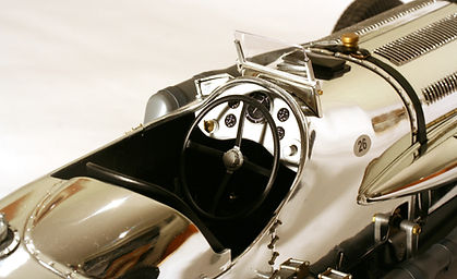 Napier-Railton model, 1/8 scale, cockpit