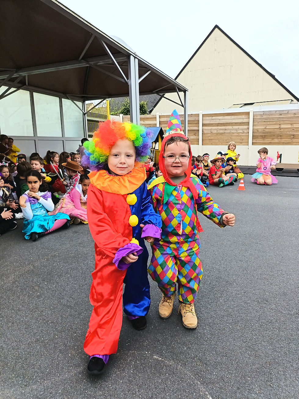 Carnaval à l'école: une journée haute en couleurs!