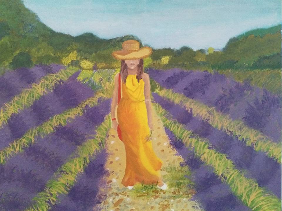 Les lavandes par Samira C.