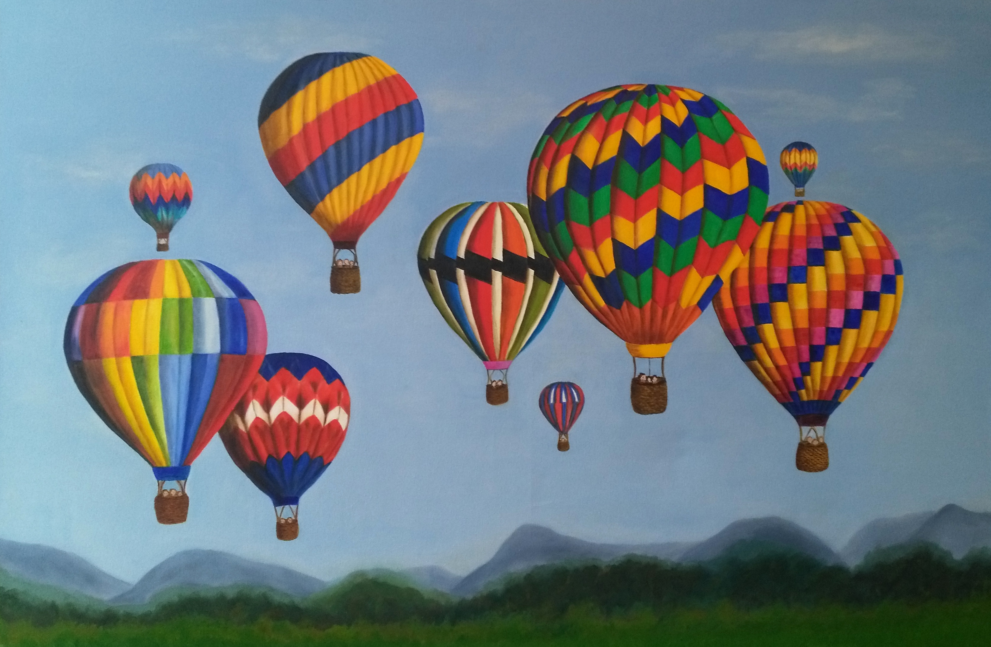 Les montgolfieres
