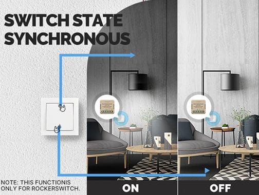 Thumbnail: MOES WiFi Mini Smart Switch – ממסר מיני חכם לשליטה על הבית שלך!