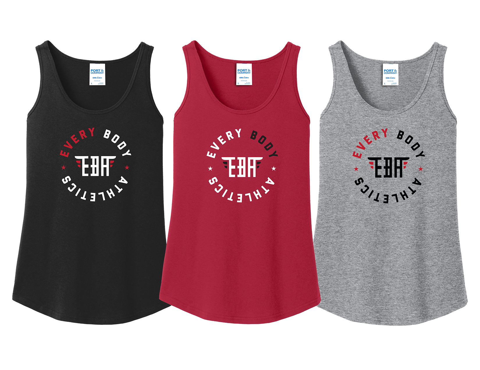 Ladies Cotton Tank top - Circular Every Body Athletics
