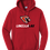 Thumbnail: Cotton Hoodie - Cardinal Lacrosse