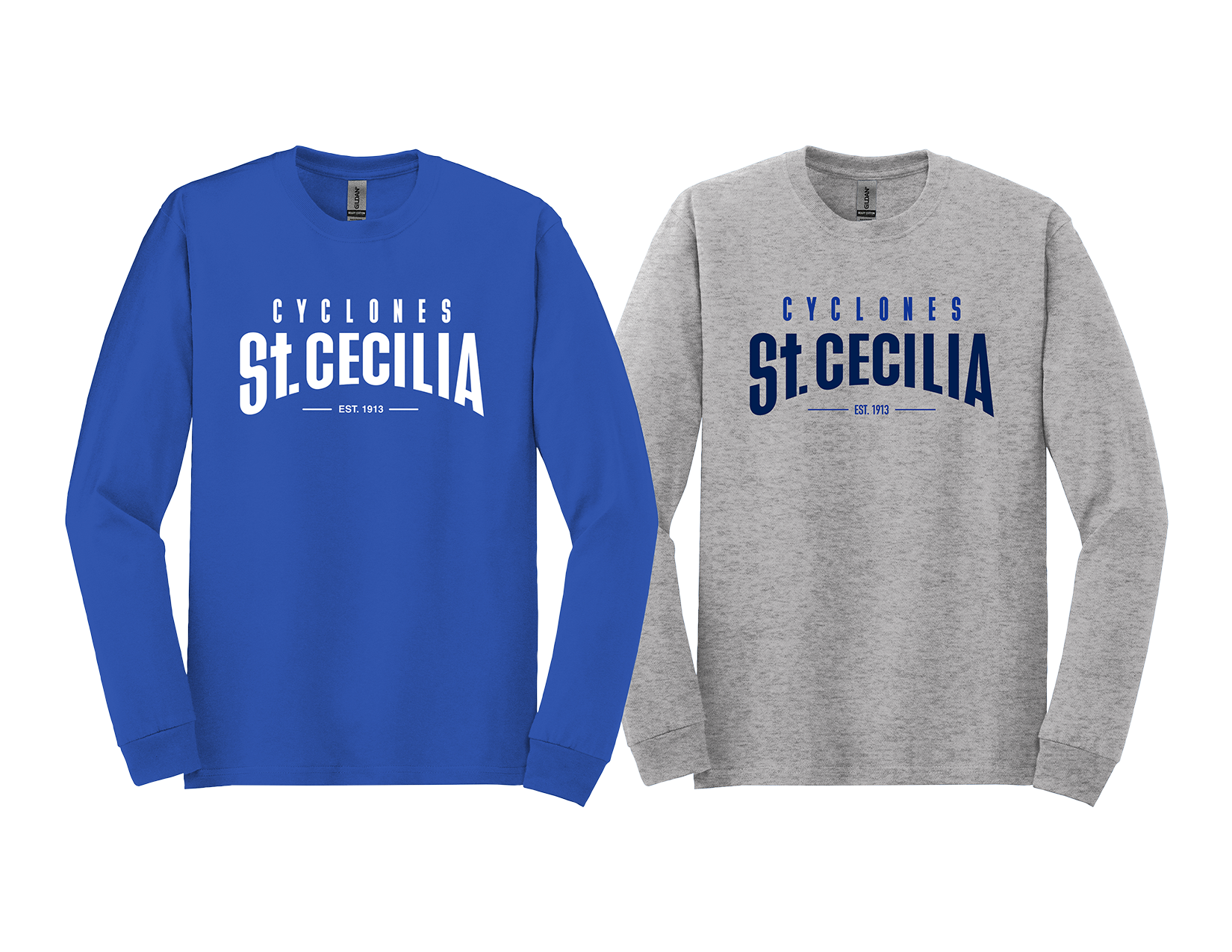Youth/Men's Long Sleeve T-shirt - St. Cecilia