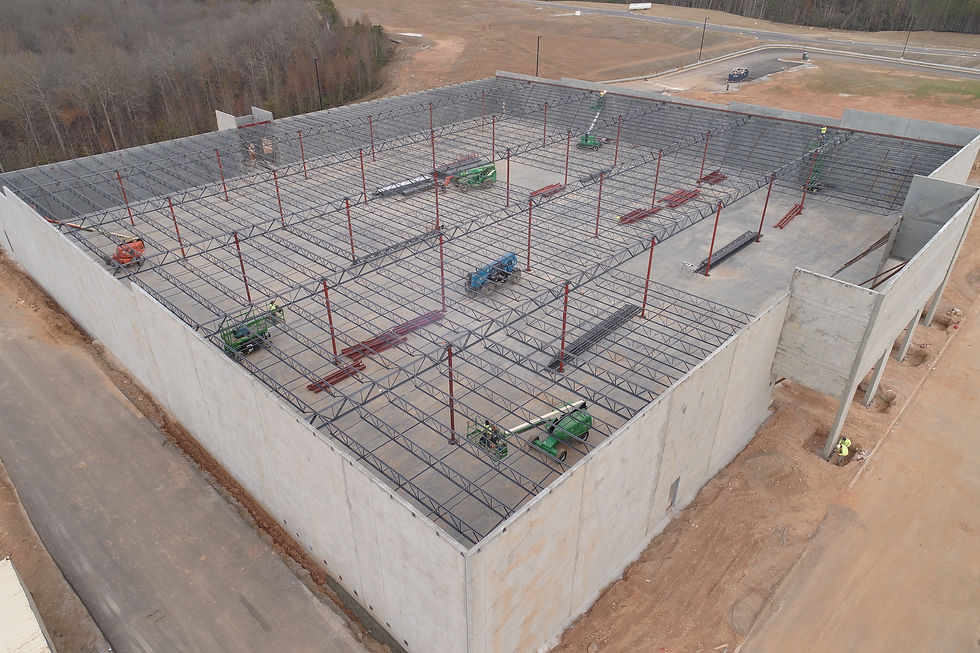 Structural steel erection
