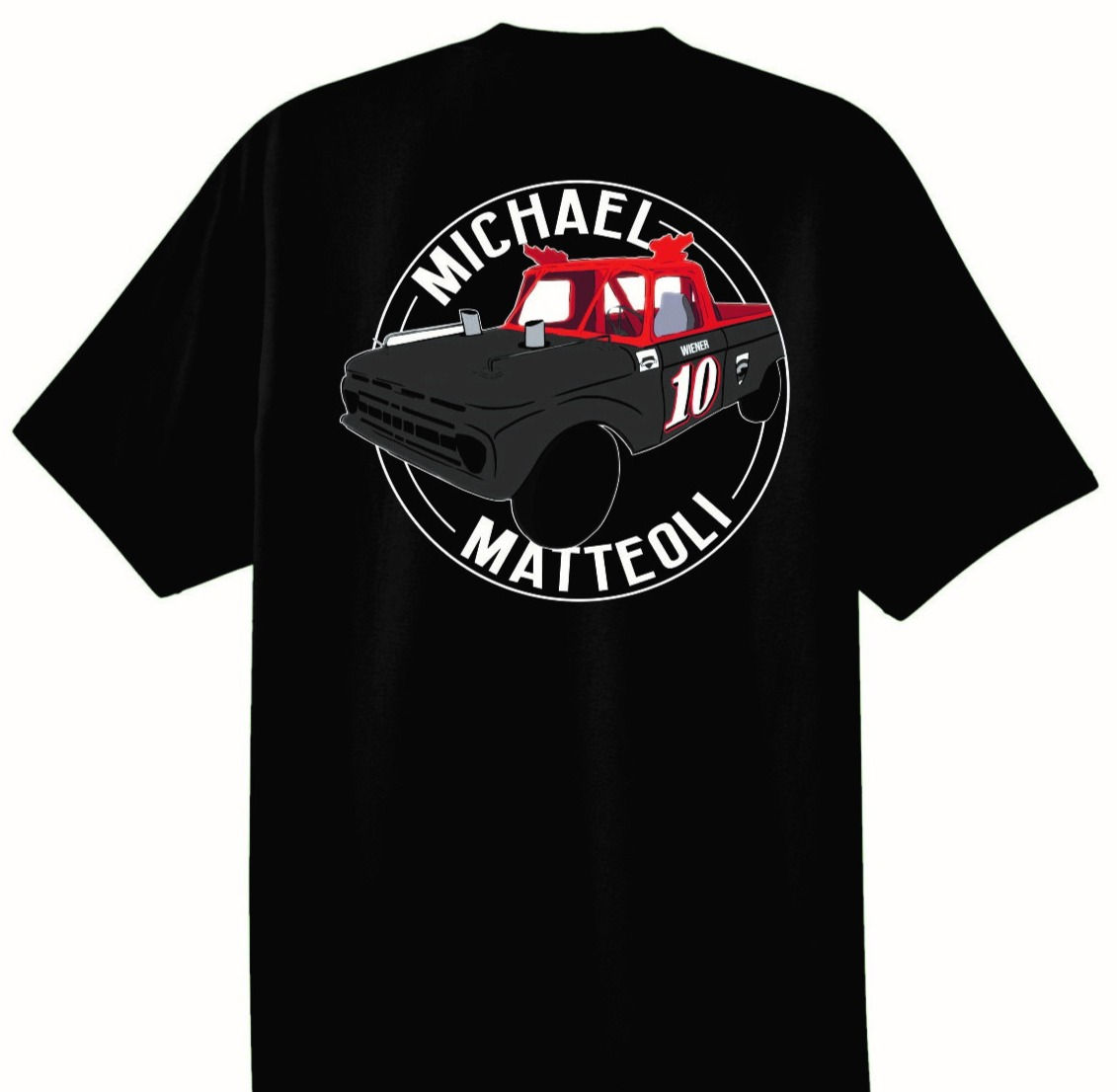 Mens Crew Neck Michael Matteoli Derby Shirt